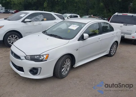 2016 Mitsubishi Lancer Es из США, поврежденный, VIN JA32U2FU6GU001142